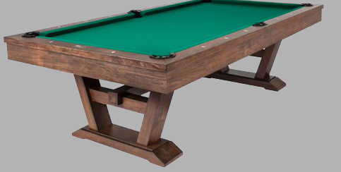 The Axial Pool Table 8ft; Whiskey